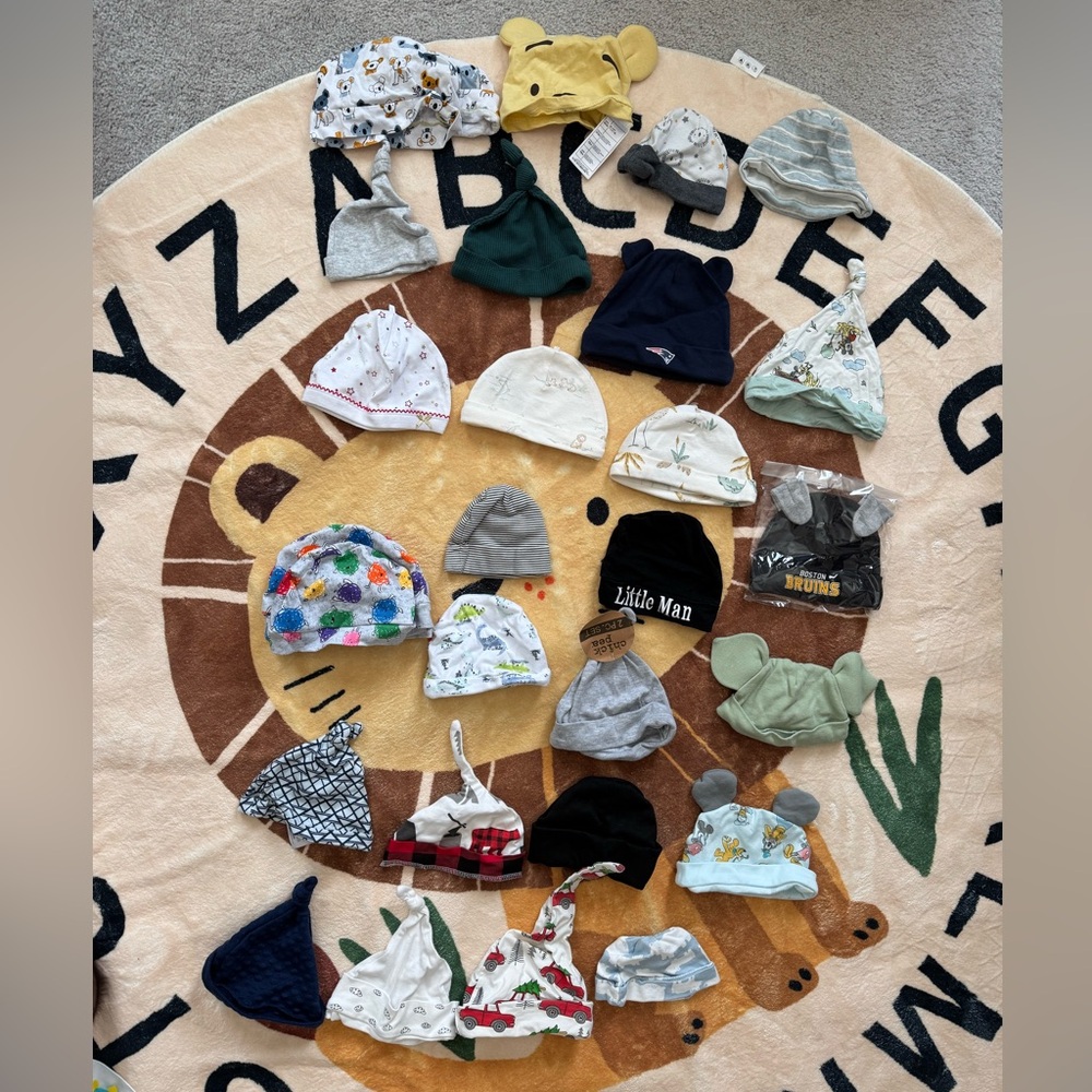 Colorful Kids Beanie Set